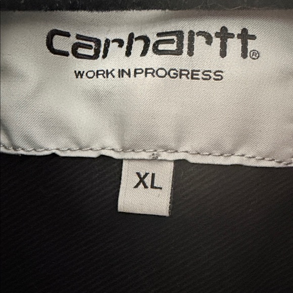 Carhartt Work in Progress Chalk Shirt Jacket with Contrast Stitching - Picture 2 of 5